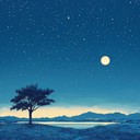 calm experimental rock inspired by peaceful celestial observations
