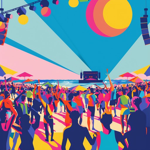 Immerse yourself in radiant, energetic beats perfect for summer festivals. Vibrant electronic sounds meld with joyful melodies, creating an irresistible urge to dance and celebrate under the sun.