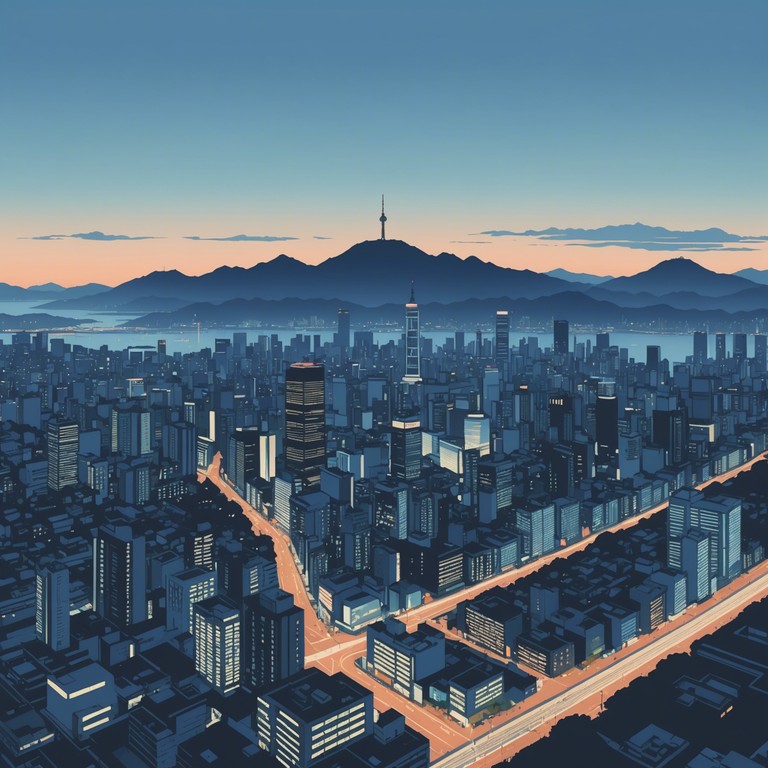 Capturing the delicate hues and the silent freshness of an early seoul morning, this version focuses more on natural sounds and less on the electronic elements, offering a different kind of peaceful ambience.