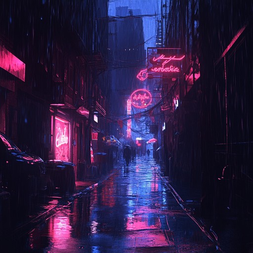 Imagine walking through deserted, rain soaked alleyways with puddles reflecting neon signs. The gritty electric guitar guides you, creating a scene of introspection and sorrow, mirroring the raw emotions and angst typical of the grunge era. The dark reverb and heavy delays further enhance the somber mood, enveloping you in a sound that feels both hauntingly beautiful and deeply nostalgic.