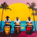 an exotic instrumental blending african rhythms with cuban melodies