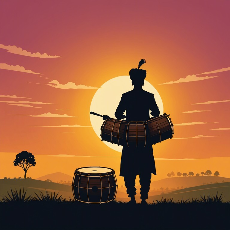 A tranquil yet rhythmically engaging instrumental track that combines the upbeat nature of bhangra with deep, thought provoking musical elements. This piece uses traditional instruments to evoke a sense of introspection amidst the typically energetic bhangra style, inviting listeners to reflect deeply while experiencing the cultural richness of punjab.