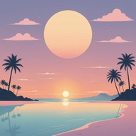 mysterious synths meet relaxed beachy vibes