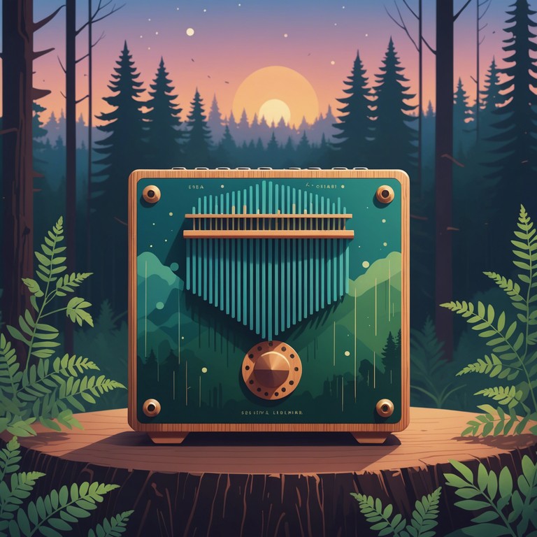 Expanding the traditional soothing essence of nursery rhymes, tropical nighttime melodies offers a seamless blend of gentle kalimba tunes with the allure of night sounds from a tropical forest, creating a peaceful atmosphere.