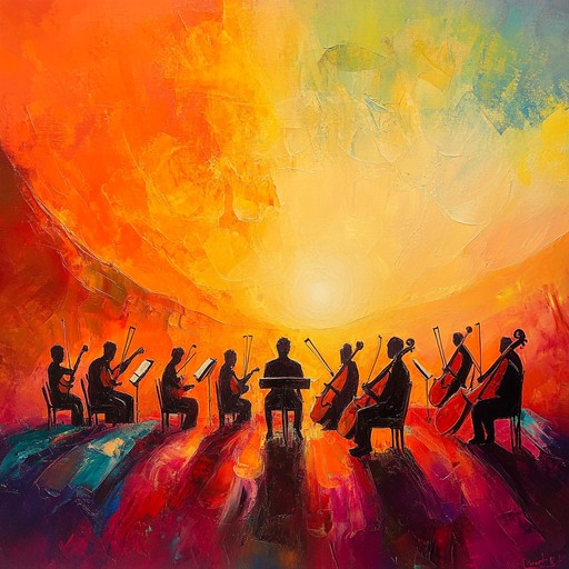 This energetic symphony features bold brass and vibrant strings, interwoven with dynamic percussion to create an uplifting and triumphant piece, ideal to kickstart any day with renewed hope and joy.