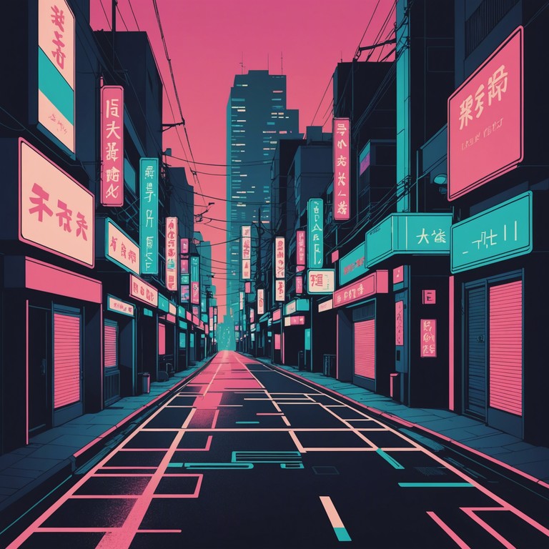 This piece captures the essence of a contemplative night walk through tokyo. Delicate synthesizer chords blend with soft, ethereal undertones, conveying a sense of longing and introspection amidst the city's vibrant lights. The music paints a picture of quiet streets and shimmering neon, fostering deep emotional resonance and an immersive listening experience.