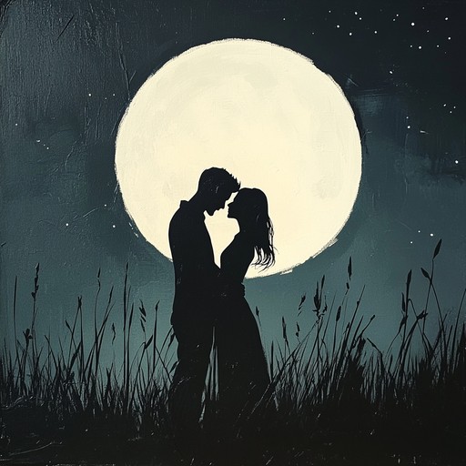 A tender instrumental piece featuring soft piano, capturing the intimate whispers of lovers under the enchanting glow of the moon. The delicate notes evoke feelings of love, longing, and the timeless beauty of a serene night.