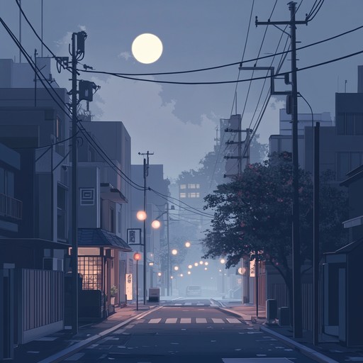 A soothing instrumental piece that captures the essence of city nightlife through gentle melodies and subtle urban ambient sounds, creating a modern lullaby.