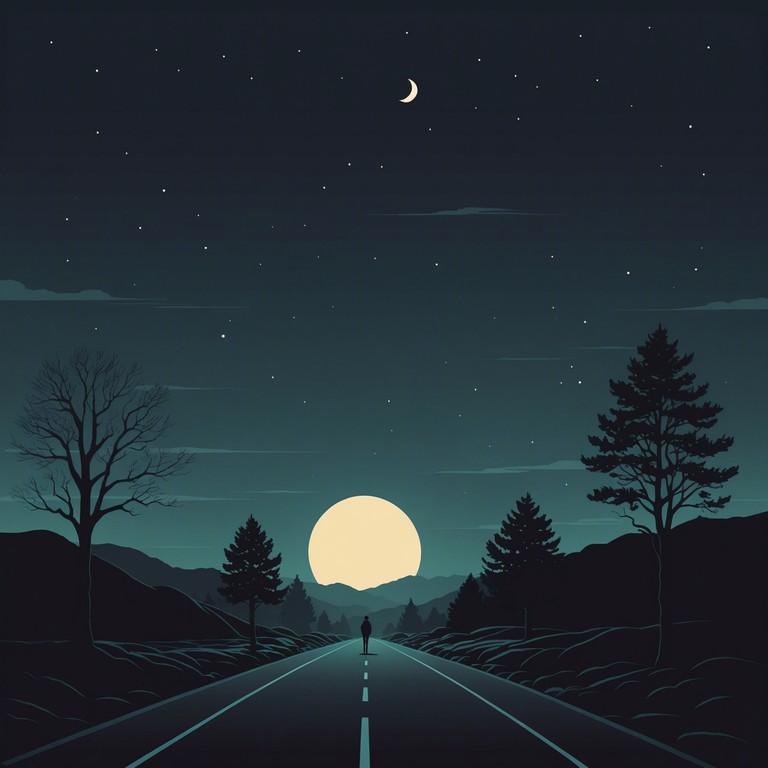 A hauntingly mysterious dance pop track that captures the essence of moving shadows under the subtle glow of a twilight sky. This instrumental explores the depths of midnight festivities, blending ethereal tones with rhythmic dance beats, ideal for a contemplative night filled with enigmatic allure.