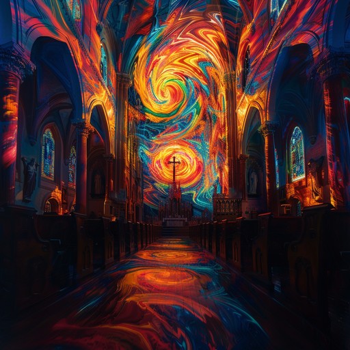 A hauntingly beautiful blend of gospel vocals and psychedelic undertones. The track features ominous organ chords and celestial harmonies, creating an immersive experience that is both introspective and expansive. The brooding atmosphere is accentuated by slow, reverberated drums and hypnotic guitar riffs.