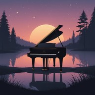 ethereal melody, soft piano, contemplative mood