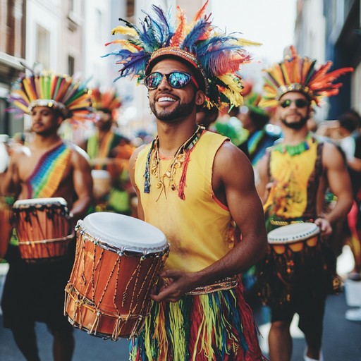 Feel the vibrant energy of summer with this percussion heavy track that merges latin and african rhythms into a lively dance celebration. Perfect for bringing the heat to your summer events and festivals.