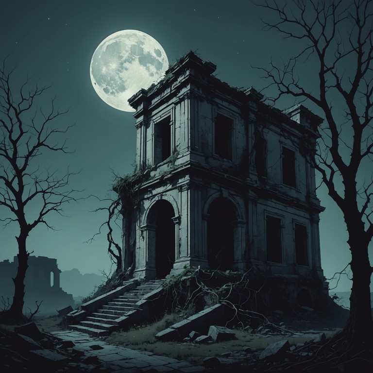 This alternative track, echoes of forgotten temples, delves deeper into the echoing corridors of ancient mysticism, with the sitar leading a soul stirring journey through old ruins shrouded in mystery and legend. It captures an ethereal chill that dances over your skin like the whispers of bygone eras.