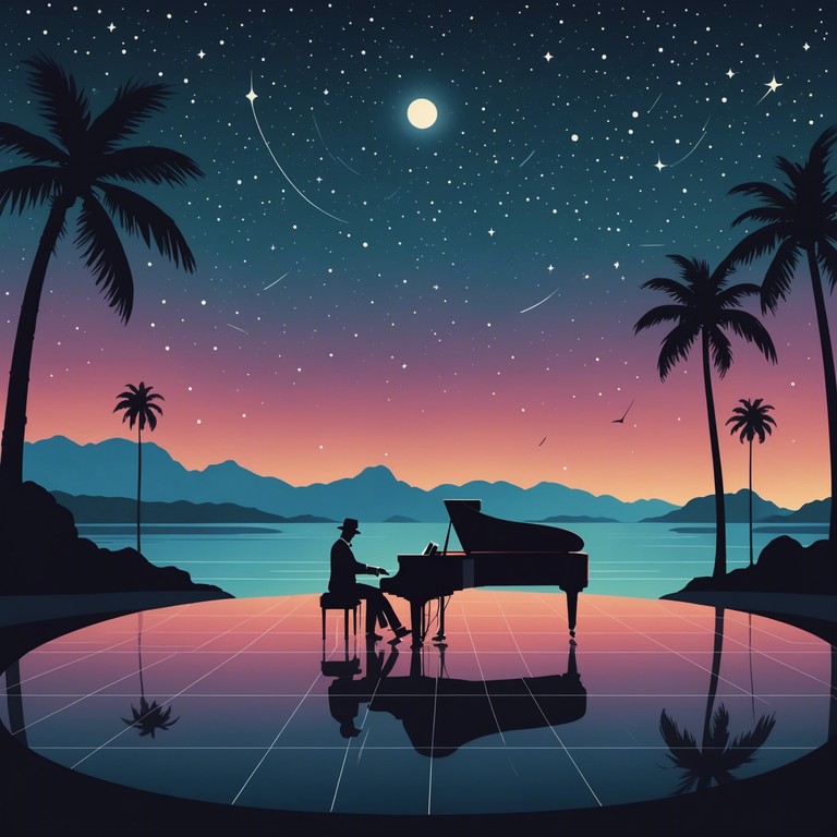 Imagine dancing closely with a loved one in havana, under the moonlight. The piano plays a sensual tango, weaving a tale of romance and passion with every note, reflecting the vibrant culture and heartfelt emotions of the night.