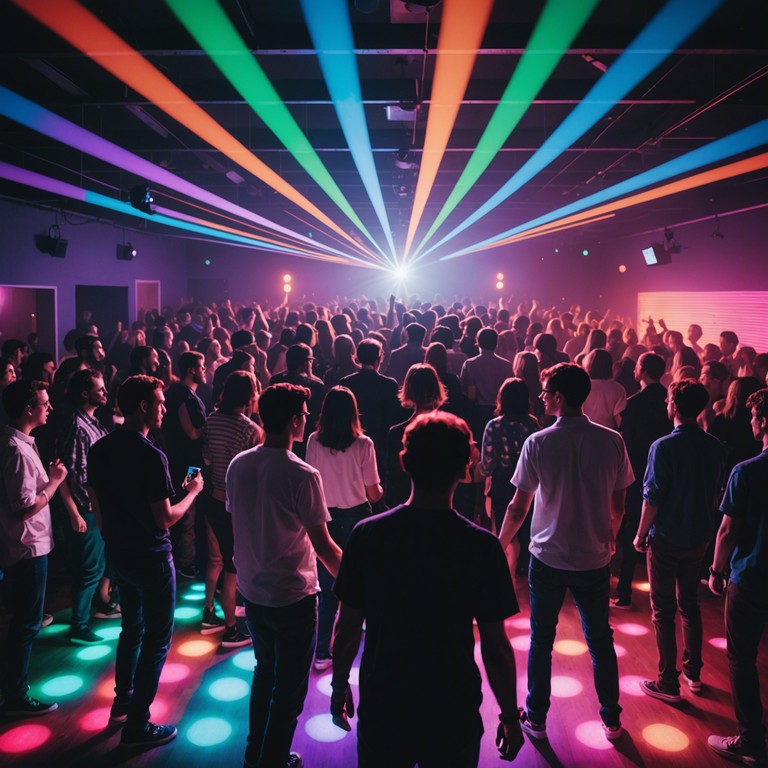 This track combines thumping basslines with infectious rhythms to keep the dance floor alive under the disco lights. Perfect for a vibrant night out, the song uses dynamic shifts to enhance the energetic atmosphere, ensuring every beat is felt deeply.