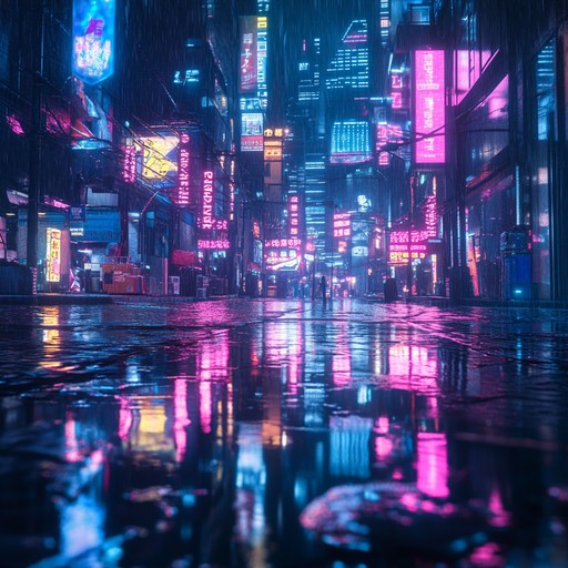 A high energy cyber punk instrumental featuring driving beats and intricate synthetic layers. Inspired by neon lit cityscapes, it heightens the sense of urgency as it transports you to a futuristic urban dystopia.