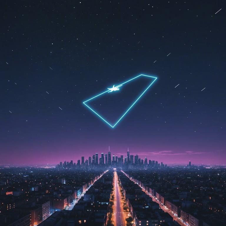 This track embodies the sensation of flying through a neon lit cybernetic cityscape. Smooth, flowing synths blend with deep bass lines and atmospheric echoes, creating a soundscape that feels both expansive and intimate. Perfect for late night drives or introspective moments, the music loops and layers delicately, drawing the listener into a futuristic yet nostalgic dreamland.