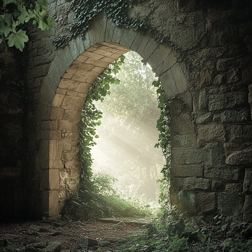 In this piece, the haunting, delicate sounds of a solo nyckelharpa encapsulate the feeling of walking through ancient, deserted citadels, where the whispers of forgotten ages still echo in the air. The combination of minor key tones and the unique timbre of the nyckelharpa creates a bridge through time, connecting listeners to a past both mysterious and compelling. Each note resonates with the tales of vanished civilizations and the undying beauty of their silent legacy.