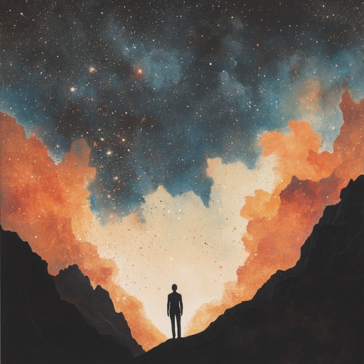 A captivating instrumental piece that delves into the depths of the cosmos, blending haunting melodies with ambient soundscapes to evoke the enigma of the universe.