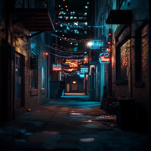 This instrumental track immerses you in a chilling atmosphere, blending eerie synth melodies, pulsating basslines, and unsettling rhythms. With a haunting yet driving tone, it conjures images of dark alleyways lit by flickering neon lights, where danger lurks around every corner.