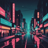 funky bass lines meet city night vibes