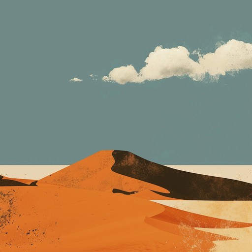 This instrumental track captures the essence of a mystical journey through the expanses of the egyptian desert, featuring the deep, resonant sound of the oud backed by subtle percussion. The melody is both haunting and evocative, designed to transport the listener across sandy dunes under a starlit sky