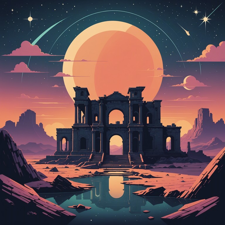 This progressive rock track blends classic guitar riffs with experimental electronic elements to create a unique soundscape that feels like a journey through time and space. Emphasizing intricate melodies and complex time signatures, the composition explores themes of discovery and memory, making the listener feel as if they are uncovering ancient secrets long forgotten.