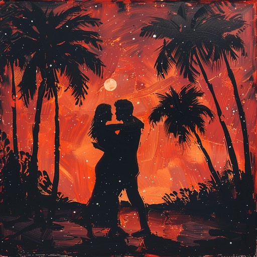 This piece conjures the intimacy of a romantic evening under the tropical stars. Featuring sultry cumbia rhythms and the melodic strains of an accordion, it creates a perfect backdrop for passion and intimacy. The music flows like a gentle breeze, invoking images of lovers dancing close beneath the moonlit sky.