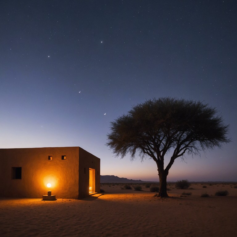 This track envisions a journey through the sahara at night, illuminated by stars, where each note from the dudurk carries the weight of history and the calm of the desert's soul.