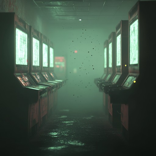 Synthesizers paint an eerie picture of forgotten 8 bit video games, reviving ghostly echoes and mysterious melodies within a retro lo fi soundscape.