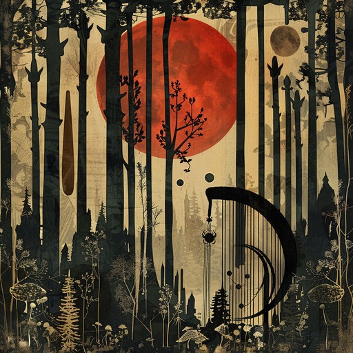 Dark and ethereal traditions come alive with powerful folk sounds, evoking ghostly gatherings beneath an ominous moon.