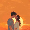 a vibrant k pop tune with emotional summer romance themes.