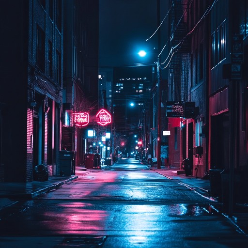 This track captures the essence of nighttime urban life, using dynamic rhythms to portray the vivid streetscapes and the relentless spirit of the city. The deep bass lines and crisp snares evoke a narrative of resilience and hustle amidst the urban sprawl.