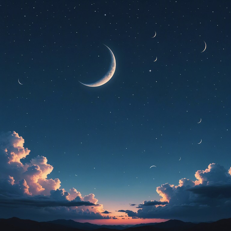 This composition introduces a serene, flowing melody crafted primarily with a gentle music box. The dreamlike quality of the song is amplified by its slow tempo and soft dynamics, offering a tranquil soundtrack that lulls young ones into a peaceful sleep. Echoes of soft celestial sounds create an airy, ethereal atmosphere ideal for bedtime.