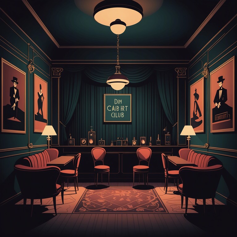 The song captures the essence of a mysterious, dimly lit cabaret where shadows seem to move with a life of their own. Featuring a haunting piano melody that weaves through tense and suspenseful motifs, this track encapsulates the eerie yet enticing atmosphere of a place untouched by time. The music rises and falls, echoing the whispers of secrets long forgotten, providing a perfect backdrop to an enigmatic noir narrative.