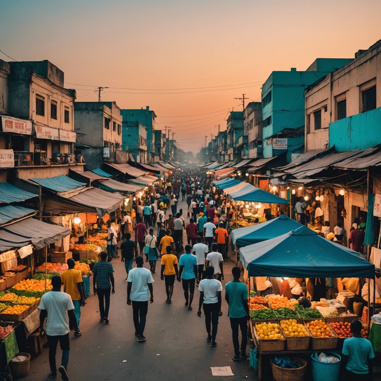 This afrobeat track combines traditional african rhythms with contemporary pop elements, creating a vibrant, danceable tune. The melody is crafted to uplift and energize, featuring a rich tapestry of percussive beats and melodic interludes that encapsulate the spirit of lagos’ bustling streets and colorful skies.