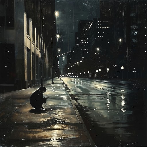 This evocative grime track uses a steady beat and haunting synthesizer melodies to paint a picture of solitary reflection in an urban landscape. Ideal for moments of deep thought, it captures the quiet introspection felt during night walks in the city. The minimalistic yet atmospheric arrangement allows the listener's mind to wander and reflect.