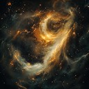 mystical, ambient vibes with cosmic inspired melodies throughout.