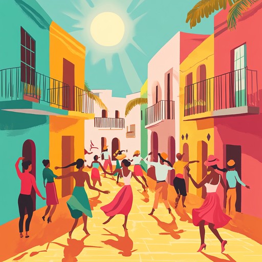 An energetic instrumental salsa composition that captures the vibrant essence of a sunny day, invoking feelings of happiness and dance, featuring lively rhythms and uplifting melodies that encourage listeners to move and celebrate life