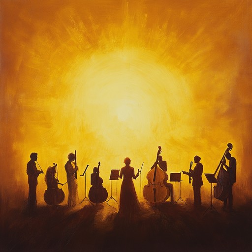 A soul stirring, orchestrated anthem that combines the soaring strings of eastern european folk, the soulful brass of new orleans jazz, and rhythmic african drums. This instrumental piece captures the essence of a collective cry for freedom, with layers of melodies and harmonies evoking the struggle, hope, and triumph of liberation movements around the world