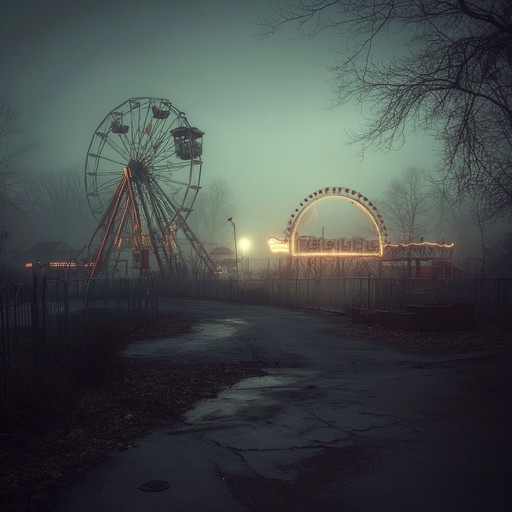 An unsettling piece inspired by old ghostly carnivals, blending mysterious and haunting instrumentals, invoking feelings of dread and nostalgia.