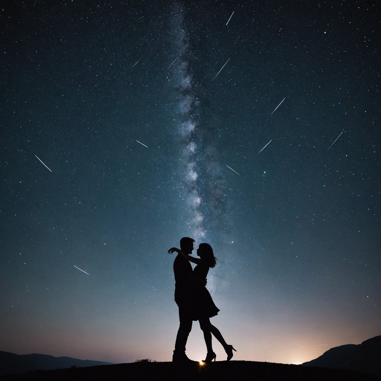 An instrumental journey that starts with the soft touch of a violin, escalating into a full burst of energy, symbolizing lovers' adventurous spirits taking flight under a canopy of stars. Perfect for a romantic evening or a reflective personal moment.