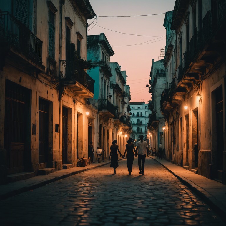 This composition captures the essence of a sultry havana night. Swaying to the rhythm of passionate rumba beats, the song evokes a sense of nostalgia, romance, and a deep connection to the vibrant cuban culture. The main melody, carried by a classic spanish guitar, seamlessly weaves through a landscape of emotional depth and rhythmic sophistication.