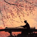 a gentle instrumental celebrating new beginnings under cherry blossoms