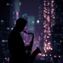 romantic jazz house track with soft sax and mellow beats