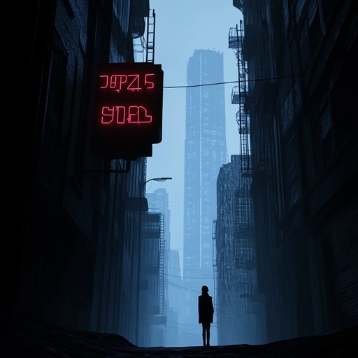 A captivating blend of retro synths and ambient textures that transport the listener to the heart of a city bathed in neon glow, evoking feelings of mystery and introspection.