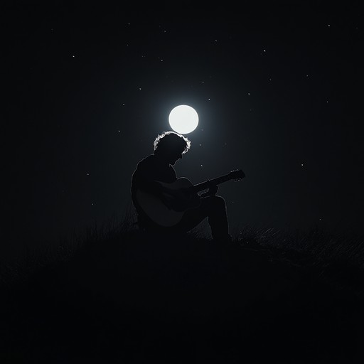 A tender, intimate blues piece featuring a soulful guitar singing its lament under the soft glow of moonlight. Sparse instrumentation supports the gentle weepings, engulfing listeners in an emotive and serene soundscape, perfect for late night reflections.