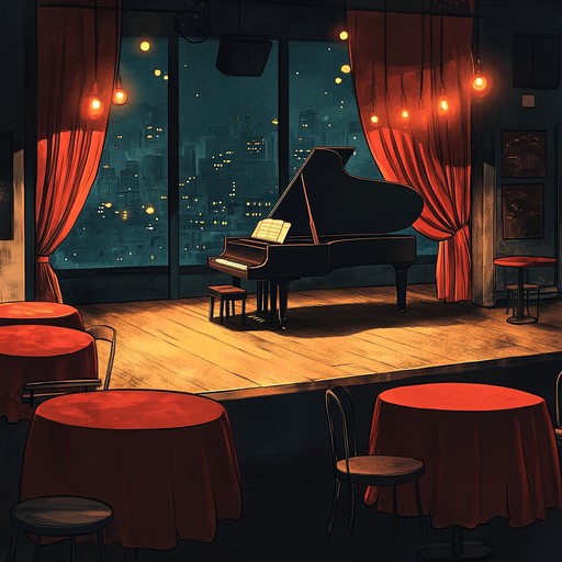 An evocative instrumental track that combines the relaxed, atmospheric feel of chill music with the vintage allure of cabaret. Gentle piano melodies intertwine with soft brass and subtle percussion, creating a soothing and nostalgic ambiance reminiscent of a late night lounge.