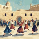 a triumphant melody echoing through jerusalem's ancient walls