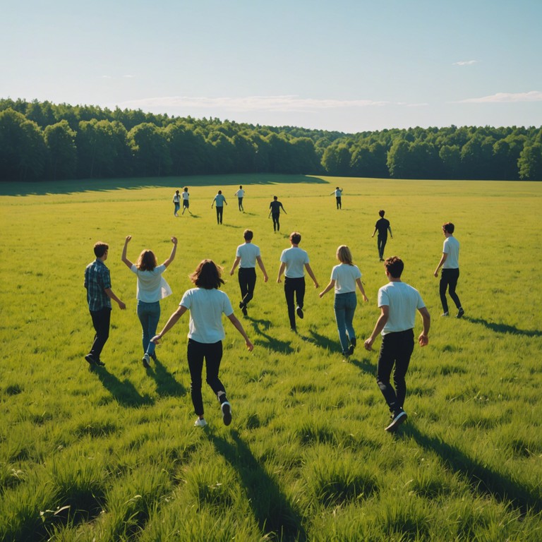 A joyful and energetic polka track designed to lift spirits and get feet moving. The music captures the essence of a festive summertime dance, with playful melodies and rhythmic accordions that resonate with the cheerfulness of a lively fair or community gathering.